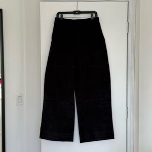 Pact Black corduroy Wide-Leg Pants